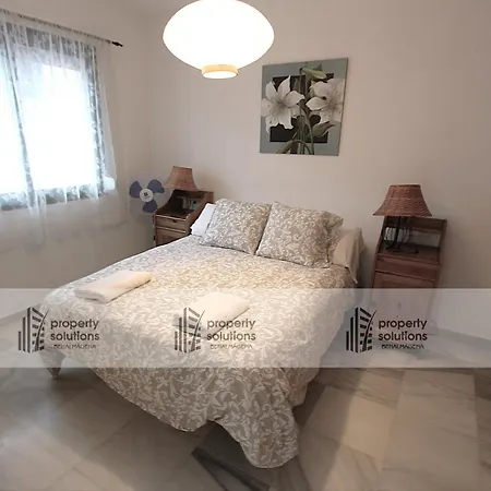 Pueblo Del Parque 2 - Soleada Terraza Con Jardin - Piscina Y Playa Lägenhet