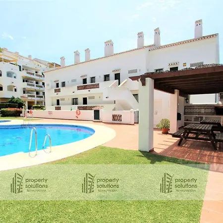 Pueblo Del Parque 2 - Soleada Terraza Con Jardin - Piscina Y Playa