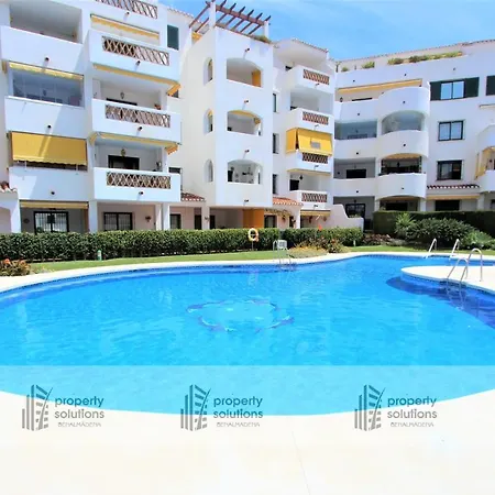 Pueblo Del Parque 2 - Soleada Terraza Con Jardin - Piscina Y Playa Benalmadena